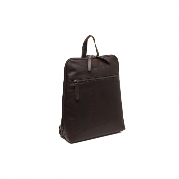 Rucsac de dama din piele naturala, The Chesterfield Brand, Cuvo, Maro inchis [1]
