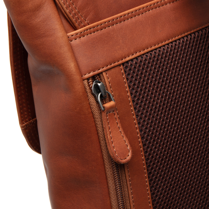 Rucsac de dama din piele naturala, The Chesterfield Brand, Farrow, Maro coniac [6]