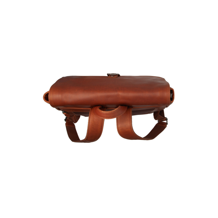 Rucsac de dama din piele naturala, The Chesterfield Brand, Farrow, Maro coniac [4]