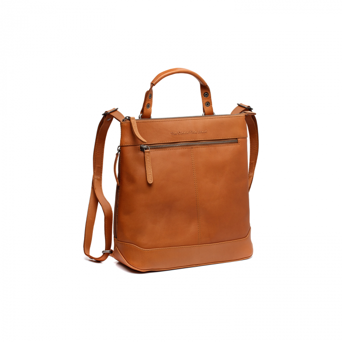 Rucsac de dama din piele naturala, The Chesterfield Brand, Harare, Maro coniac [2]
