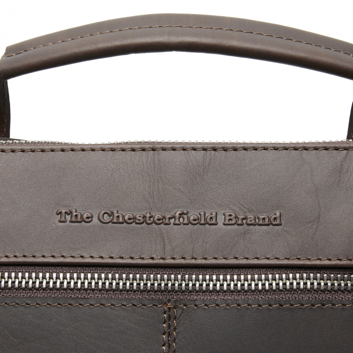 Rucsac de dama din piele naturala, The Chesterfield Brand, Harare, Maro inchis [3]