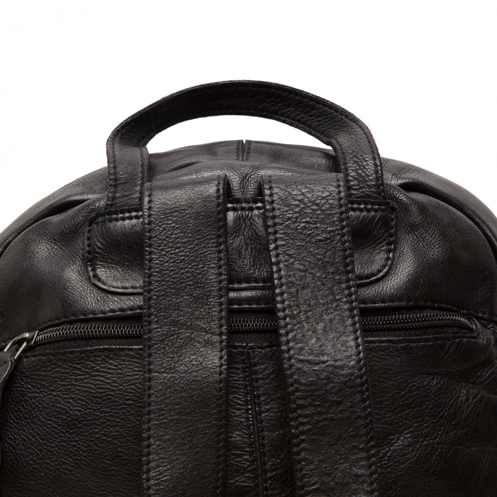 Rucsac de dama din piele naturala, The Chesterfield Brand, Luzern, Negru [5]