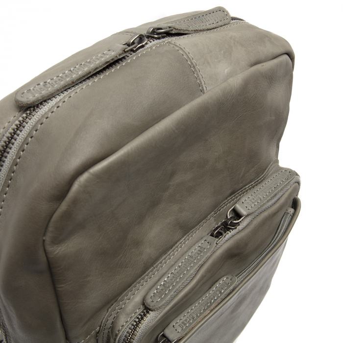Rucsac de dama din piele naturala, The Chesterfield Brand, Luzern, Verde olive [2]