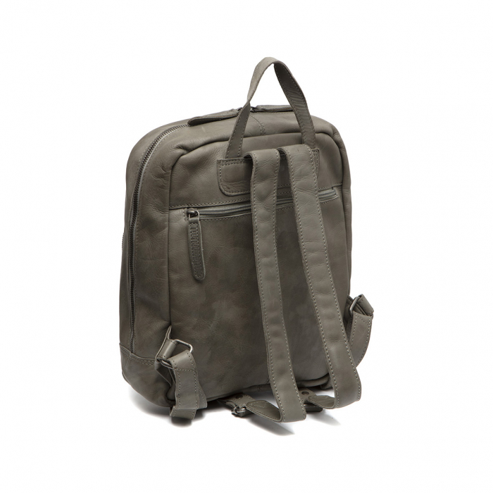Rucsac de dama din piele naturala, The Chesterfield Brand, Luzern, Verde olive [4]