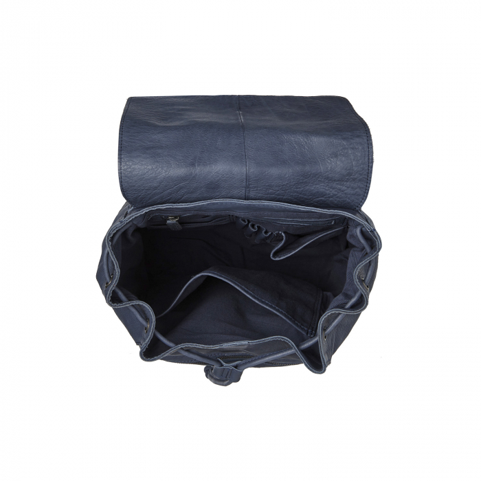 Rucsac de dama din piele naturala, The Chesterfield Brand, Mick, Bleumarin [2]
