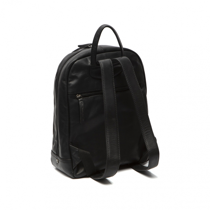 Rucsac de dama din piele naturala, The Chesterfield Brand, Santana, Negru [5]