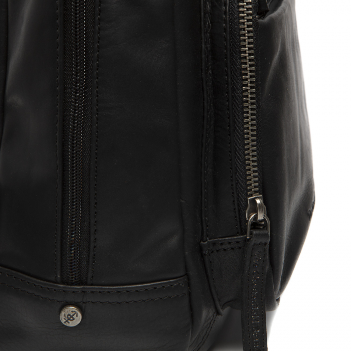 Rucsac de dama din piele naturala, The Chesterfield Brand, Santana, Negru [3]