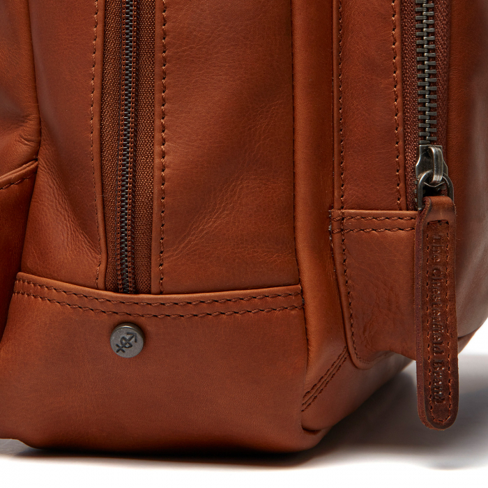 Rucsac de dama din piele naturala, The Chesterfield Brand, Santana, Maro coniac [5]