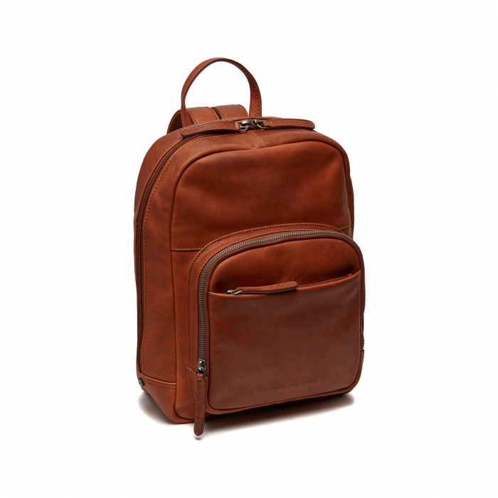 Rucsac de dama din piele naturala, The Chesterfield Brand, Santana, Maro coniac [2]