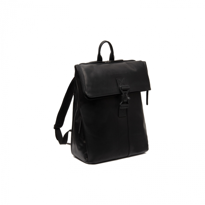Rucsac unisex din piele naturala, The Chesterfield Brand, Savona, Negru [4]