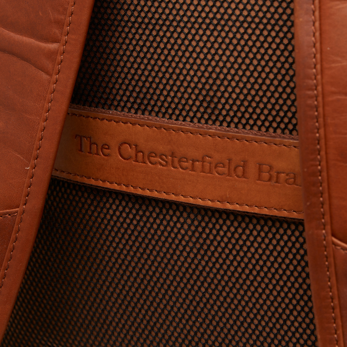 Rucsac unisex din piele naturala, The Chesterfield Brand, Savona, Maro coniac [5]