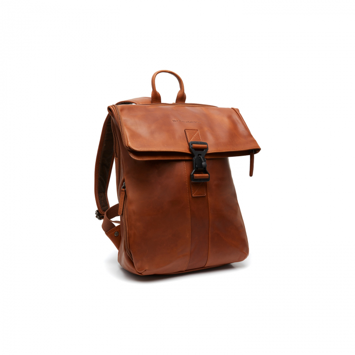 Rucsac unisex din piele naturala, The Chesterfield Brand, Savona, Maro coniac [3]