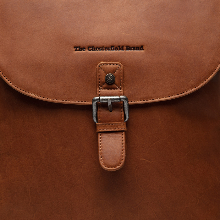 Rucsac de dama din piele naturala, The Chesterfield Brand, Vermont, Maro coniac [5]