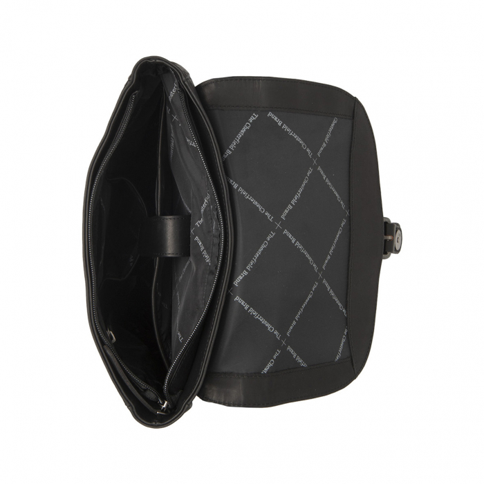 Rucsac de dama din piele naturala, The Chesterfield Brand, Vermont, Negru [5]
