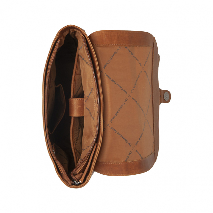 Rucsac de dama din piele naturala, The Chesterfield Brand, Vermont, Maro coniac [4]