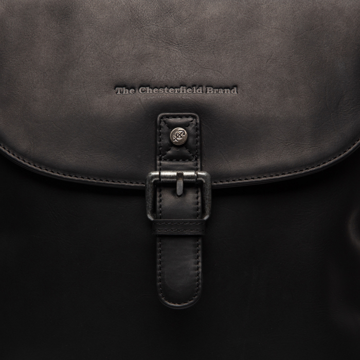 Rucsac de dama din piele naturala, The Chesterfield Brand, Vermont, Negru [3]