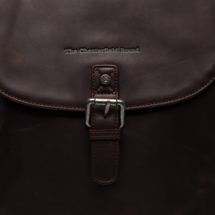 Rucsac de dama din piele naturala, The Chesterfield Brand, Vermont, Maro inchis [3]