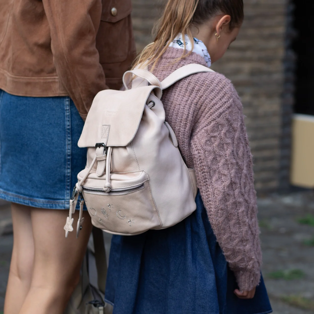 Rucsac de dama din piele naturala The Chesterfield Brand, Westwick - Bej deschis [2]