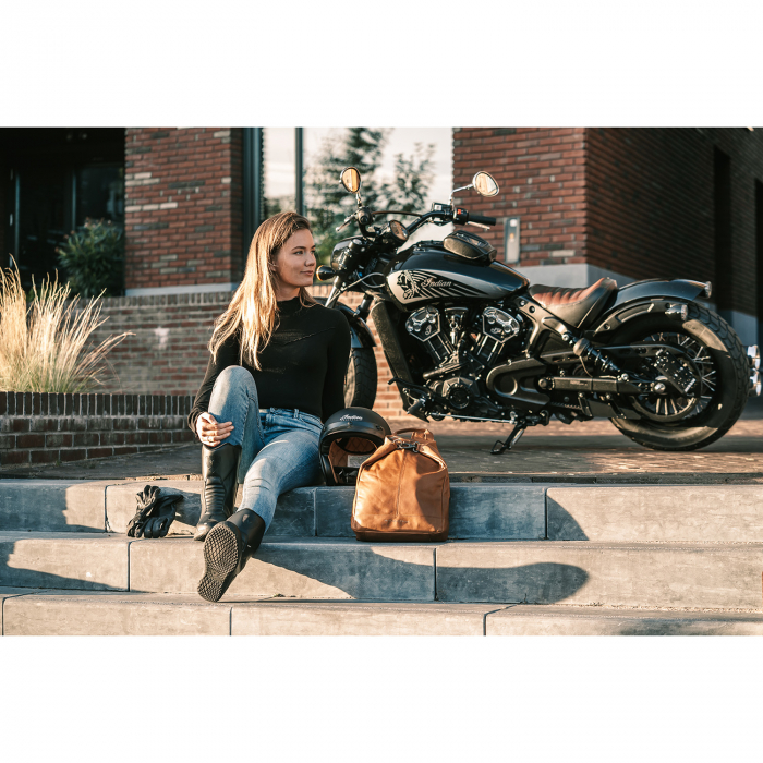 Rucsac de dama The Chesterfield Brand din piele moale, Saar, Maro coniac [8]