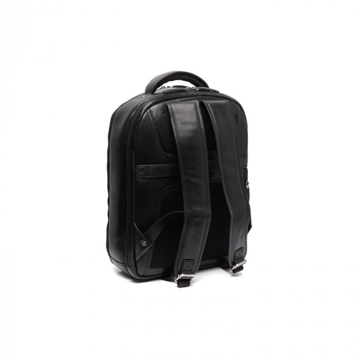 Rucsac de laptop 15 inch piele naturala, The Chesterfield brand, Maggiore, Negru [6]