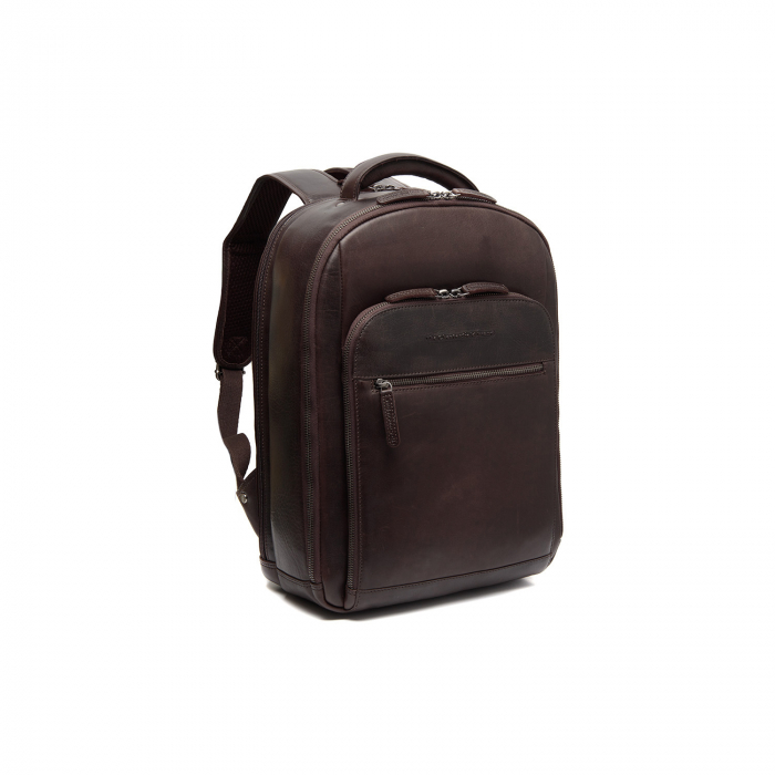 Rucsac de laptop 15 inch piele naturala, The Chesterfield brand, Maggiore, Maro inchis [1]