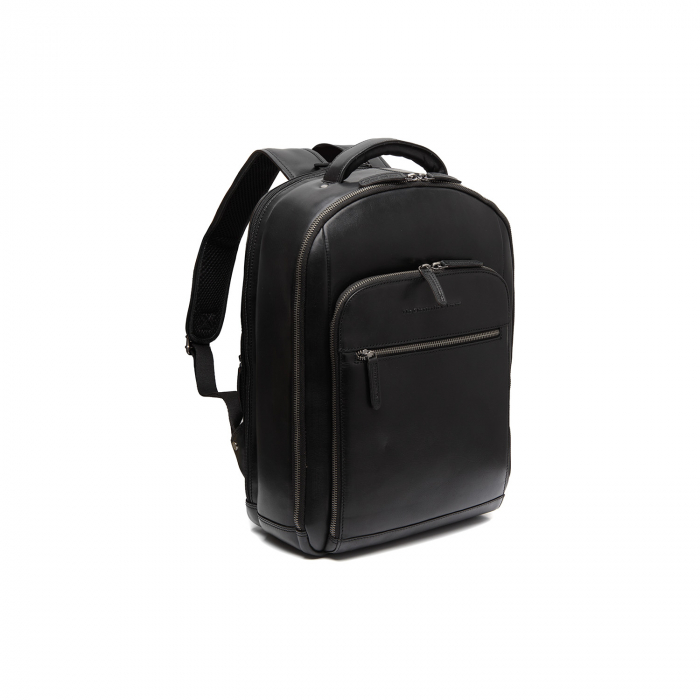 Rucsac de laptop 15 inch piele naturala, The Chesterfield brand, Maggiore, Negru [1]