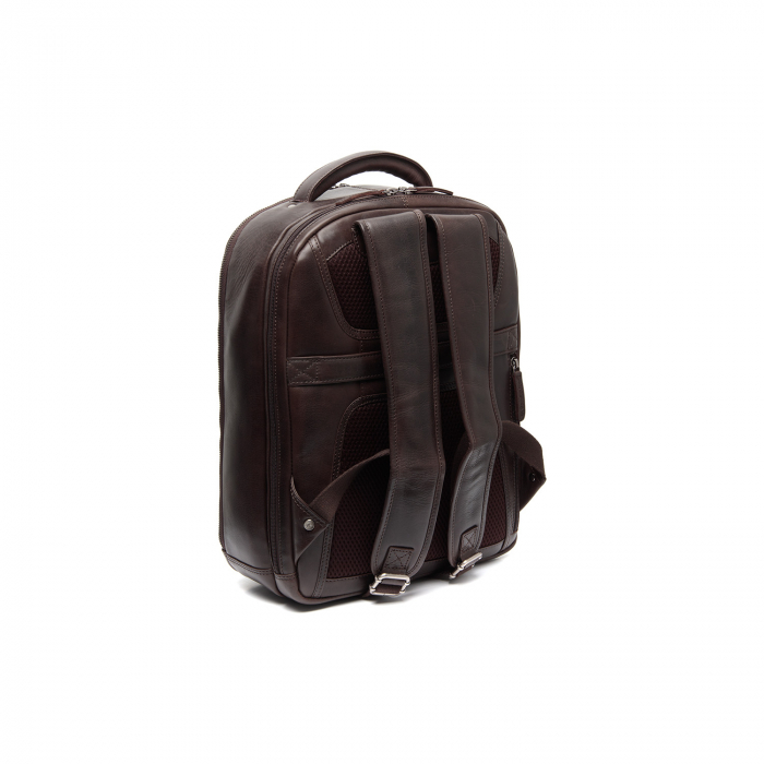 Rucsac de laptop 15 inch piele naturala, The Chesterfield brand, Maggiore, Maro inchis [6]