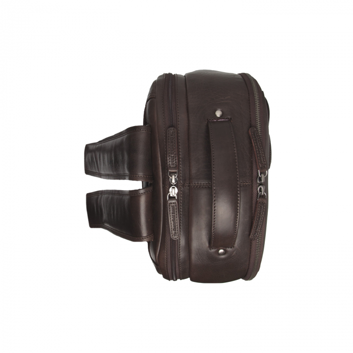 Rucsac de laptop 15 inch piele naturala, The Chesterfield brand, Maggiore, Maro inchis [3]