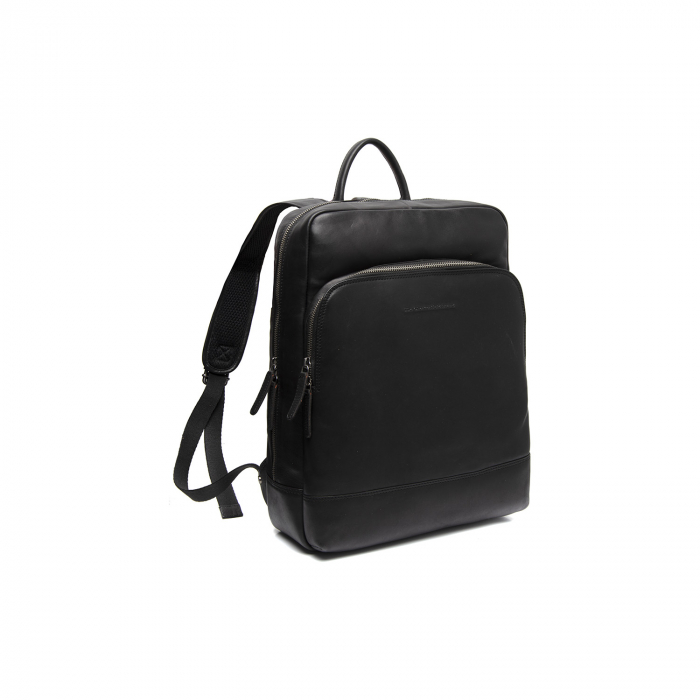 Rucsac de laptop 15 inch piele naturala, The Chesterfield brand, Nicola, Negru [1]