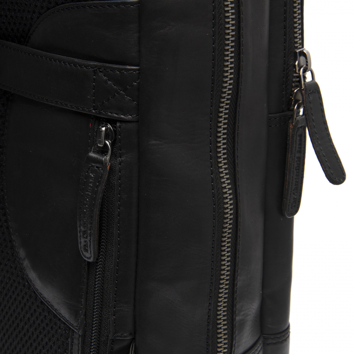 Rucsac de laptop 15 inch piele naturala, The Chesterfield brand, Nicola, Negru [5]