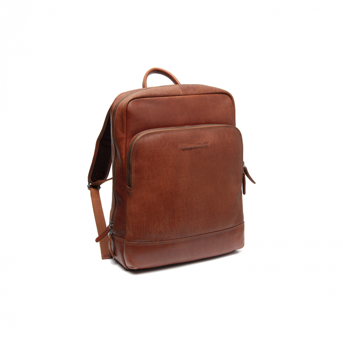 Rucsac de laptop 15 inch piele naturala, The Chesterfield brand, Nicola, Maro coniac [3]