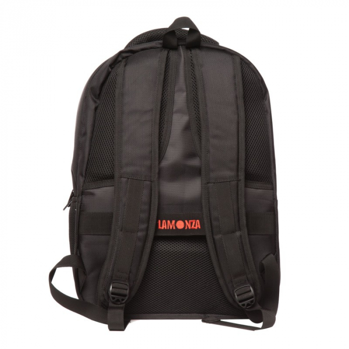Rucsac de laptop din material textil, Lamonza, Lyon 15 inch, Negru [2]
