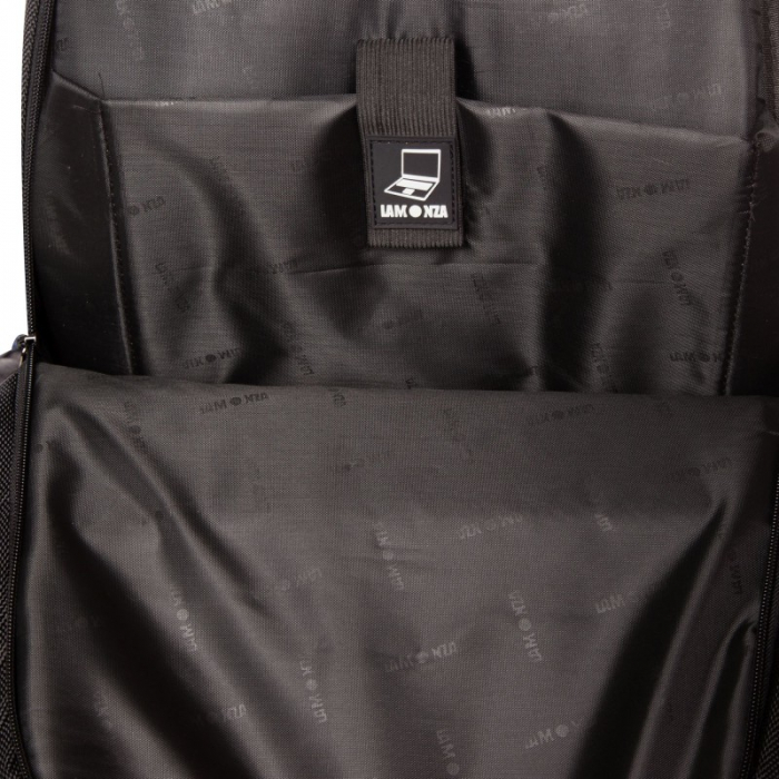 Rucsac de laptop din material textil, Lamonza, Lyon 15 inch, Negru [3]