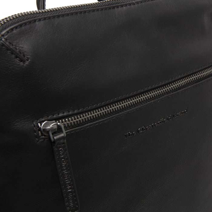 Rucsac de laptop din piele naturala, The Chesterfield Brand, Filmore, Negru [5]
