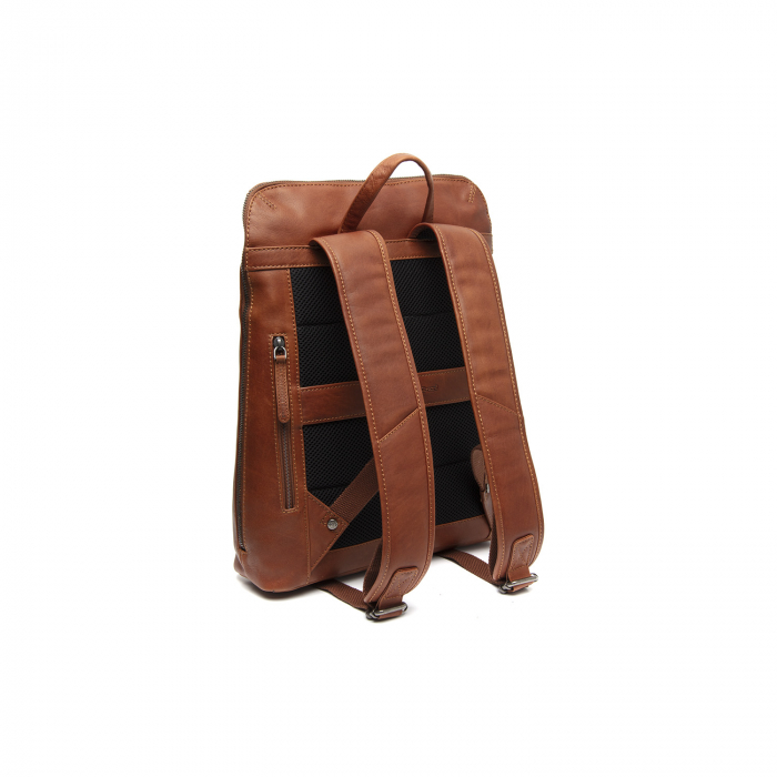 Rucsac de laptop din piele naturala, The Chesterfield Brand, Filmore, Maro coniac [6]
