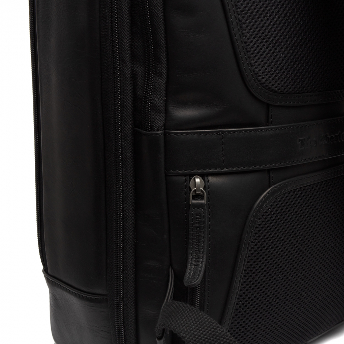 Rucsac de laptop din piele naturala, The Chesterfield brand, Jamaica, Negru [9]