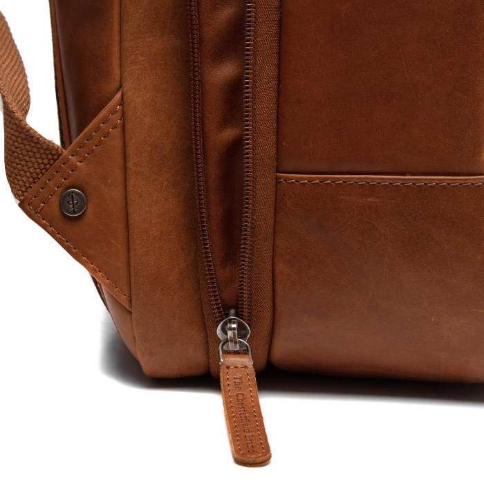 Rucsac de laptop din piele naturala, The Chesterfield brand, Jamaica, Maro coniac [4]