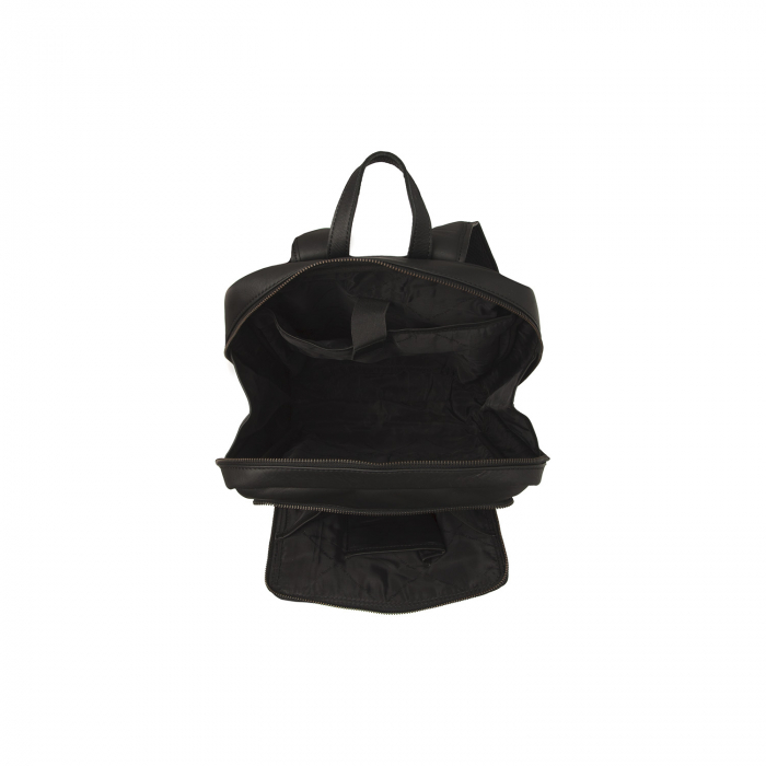 Rucsac de laptop din piele naturala, The Chesterfield Brand, Jasper, Negru [4]