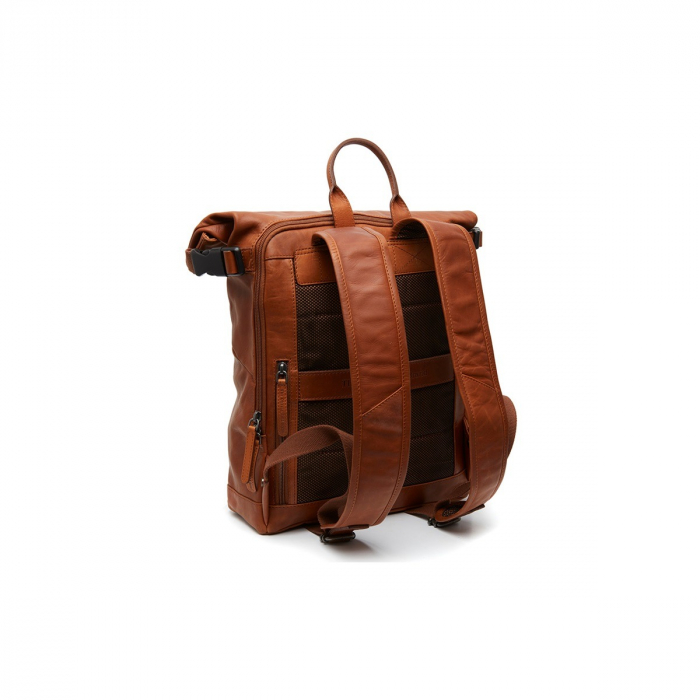 Rucsac din piele naturala, The Chesterfield Brand, Mazara unisex, Maro coniac [7]