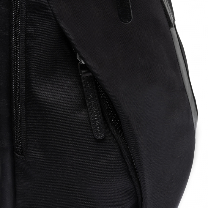Rucsac din piele si nylon, The Chesterfield Brand, Trondheim, Negru [7]