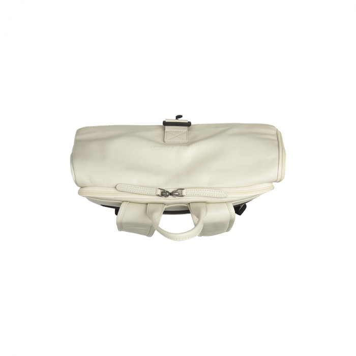 Rucsac din piele si nylon, The Chesterfield Brand, Trondheim, Bej [3]