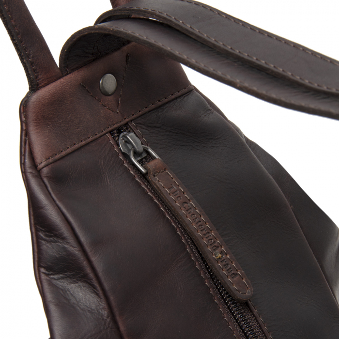 Rucsac / geanta de mana si umar 2 in 1, de dama, din piele naturala, The Chesterfield Brand, Howard, Maro inchis [3]