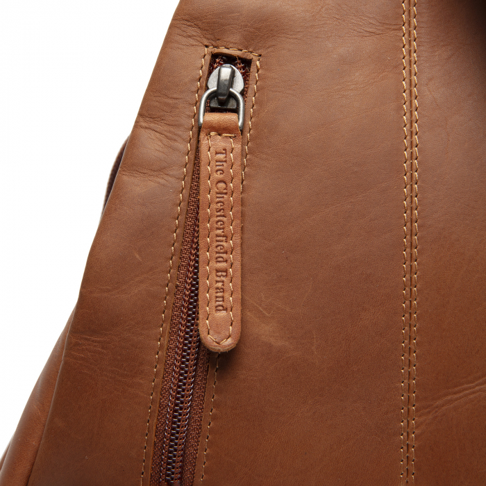 Rucsac / geanta de mana si umar 2 in 1, de dama, din piele naturala, The Chesterfield Brand, Howard, Maro coniac [5]