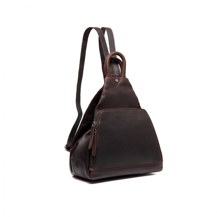 Rucsac / geanta de mana si umar 2 in 1, de dama, din piele naturala, The Chesterfield Brand, Howard, Maro inchis [1]
