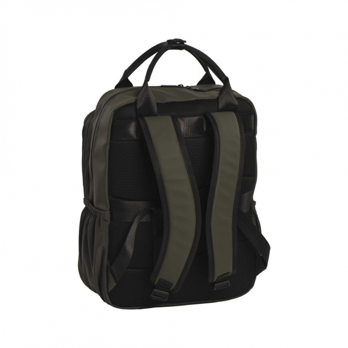 Rucsac unisex impermeabil, Daniel Ray, seria Spokane, Verde inchis [5]
