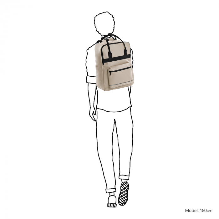 Rucsac impermeabil, universal, laptop 15,4 inch, Daniel Ray, seria Birmingham, Crem [3]