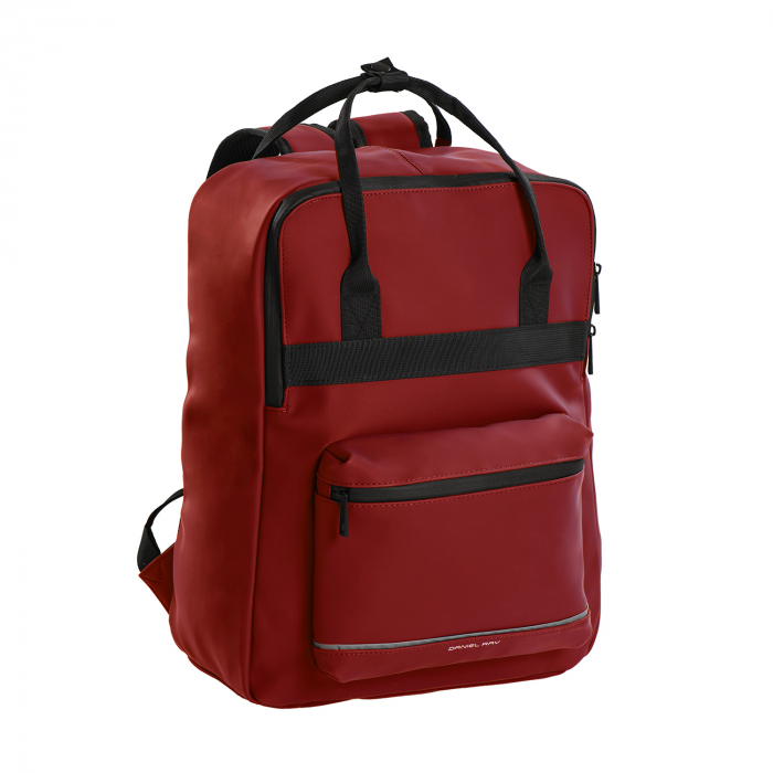 Rucsac impermeabil, universal, laptop 15,4 inch, Daniel Ray, seria Birmingham, Rosu [1]