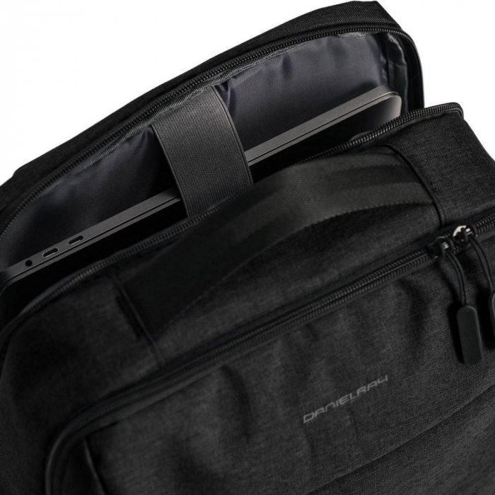 Rucsac impermeabil, universal, laptop 15,4 inch, Daniel Ray, seria Broward, Negru [3]