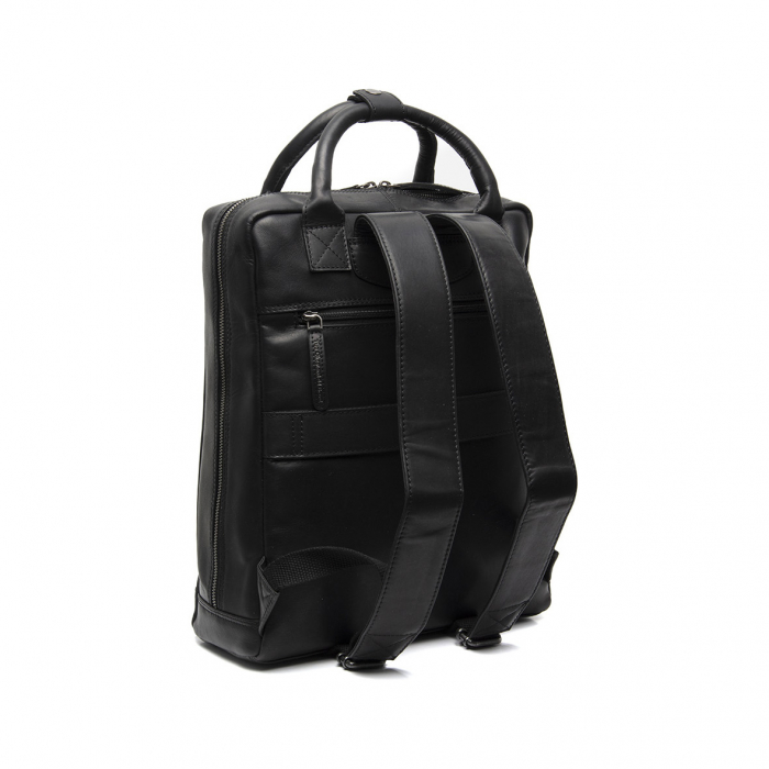 Rucsac laptop 13 inch, The Chesterfield Brand din piele naturala, Georgia, Negru [6]