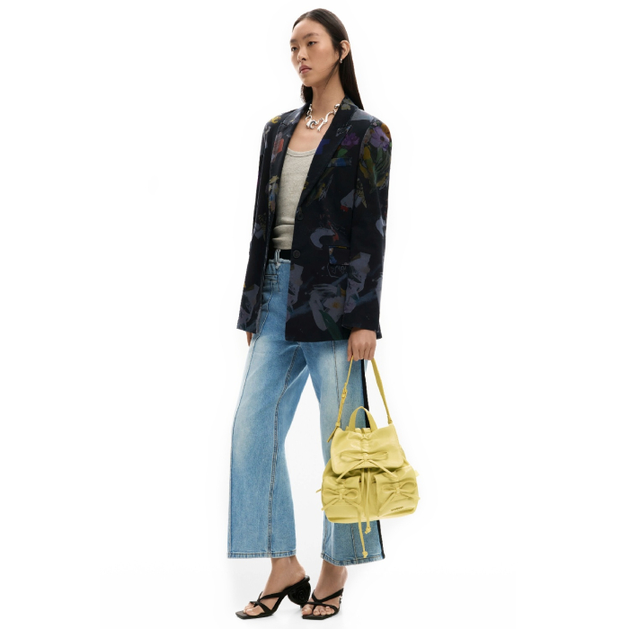 Rucsac mic de dama, Desigual, Candy Bow, Lime [7]